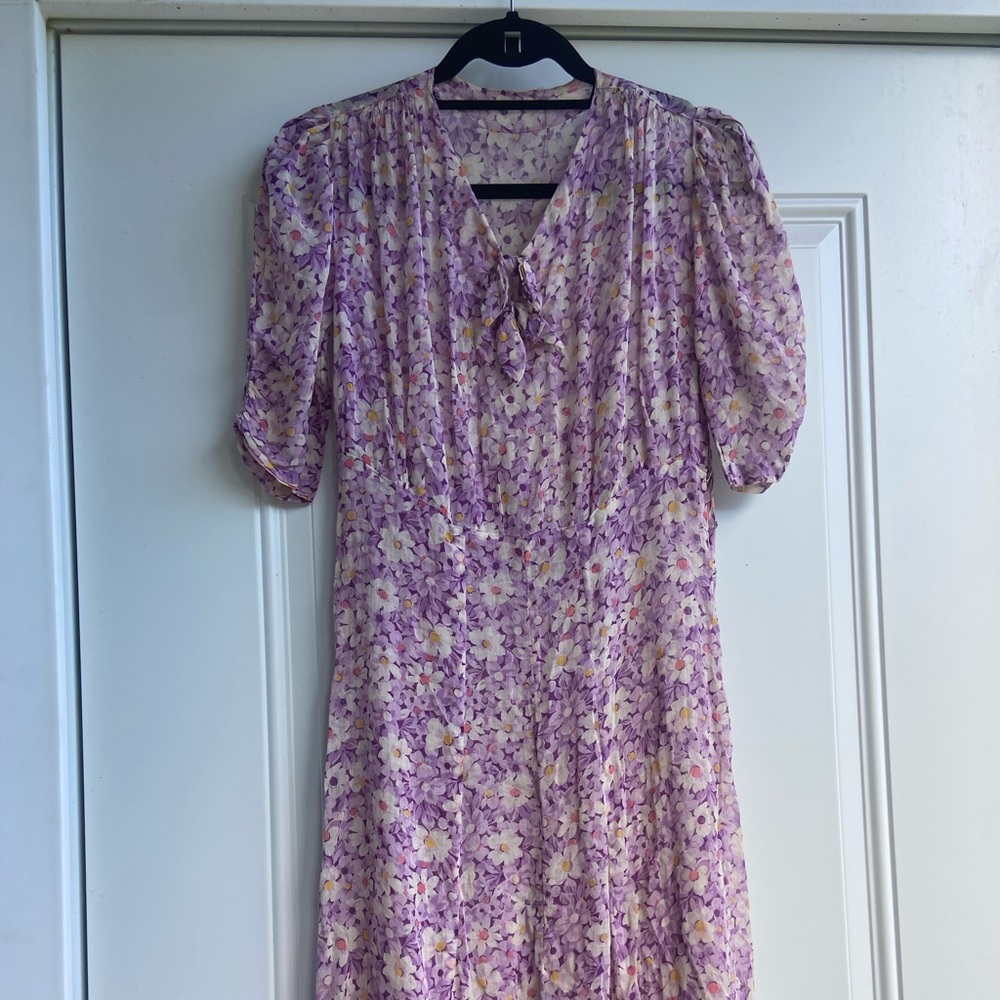 1940’s cotton day dress
